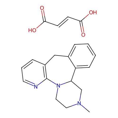 Esmirtazapine maleate，680993-85-5，阿拉丁产品图