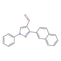 3-(萘-2-基)-1-苯基-1H-吡唑-4-甲醛，36640-53-6，≥97%，阿拉丁