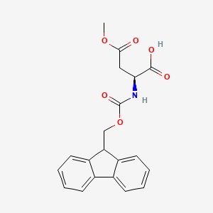 Fmoc-L-天冬氨酸4-甲酯，145038-53-5，≥98%，阿拉丁产品图