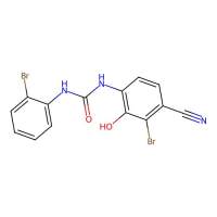 1-(3-Bromo-4-cyano-2-hydroxyphenyl)-3-(2-bromophenyl)urea,468064-37-1,阿拉丁