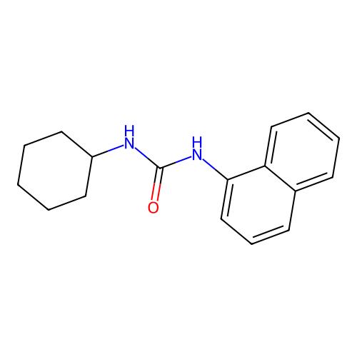 1-Cyclohexyl-3-naphthalen-1-ylurea,109246-29-9,阿拉丁产品图