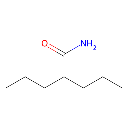 丙戊酰胺，2430-27-5，10mM in DMSO，阿拉丁产品图