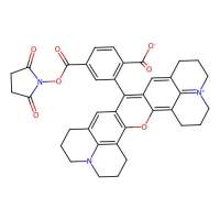 6-羧基-X-罗丹明琥珀酰亚胺酯 (6-ROX, SE) ，216699-36-4，BioReagent,用于显微镜,生物染色剂,适用于荧光分析,≥95%，阿拉丁