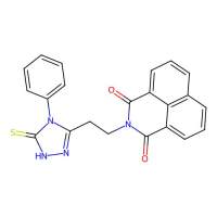 2-[2-(4-phenyl-5-sulfanylidene-1H-1,2,4-triazol-3-yl)ethyl]benzo[de]isoquinoline-1,3-dione，314261-91-1，阿拉丁