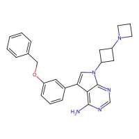 7-(3-(azetidin-1-yl)cyclobutyl)-5-(3-(benzyloxy)phenyl)-7H-pyrrolo[2,3-d]pyrimidin-4-amine，阿拉丁