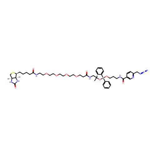 Biotin-PEG4-dialkoxydiphenylsilane-picolyl azide,2599839-59-3,≥95%,阿拉丁产品图