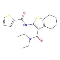 N,N-Diethyl-2-[(2-Thienylcarbonyl)amino]-4,5,6,7-Tetrahydro-1-Benzothiophene-3-Carboxamide，301321-93-7，阿拉丁