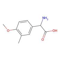 2-amino-2-(4-methoxy-3-methylphenyl)acetic acid，1024613-61-3，阿拉丁