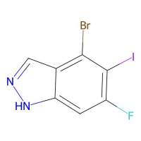 4-bromo-6-fluoro-5-iodo-1H-indazole,2765413-93-0,97%,阿拉丁