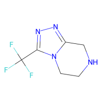 3-(三氟甲基)-5,6,7,8-四氢-[1,2,4]三唑并[4,3-a]吡嗪	，486460-21-3，≥97%，阿拉丁