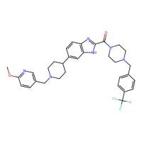 (6-(1-((6-Methoxypyridin-3-yl)methyl)piperidin-4-yl)-1H-benzo[d]imidazol-2-yl)(4-(4-(trifluoromethyl)benzyl)piperazin-1-yl)methanone，1640294-29-6，阿拉丁