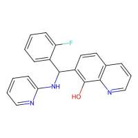 7-((2-Fluorophenyl)(pyridin-2-ylamino)methyl)quinolin-8-ol,442642-02-6,阿拉丁