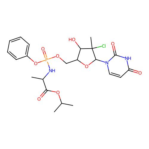 Sofosbuvir impurity K,1496552-51-2,10mM in DMSO,阿拉丁产品图