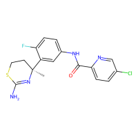 N-[3-[(4S)-2-amino-4-methyl-5,6-dihydro-1,3-thiazin-4-yl]-4-fluorophenyl]-5-chloropyridine-2-carboxamide，Moligand™，阿拉丁