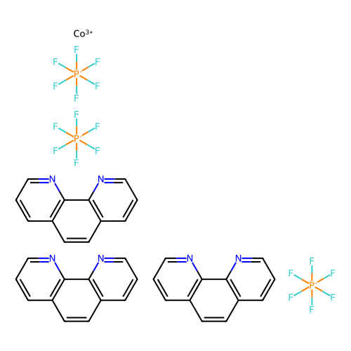 三(1,10-菲咯啉)三(六氟磷酸盐)钴(III),28277-59-0,≥99%(NMR),阿拉丁产品图