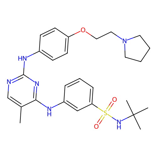 Fedratinib(SAR302503,TG101348),936091-26-8,Moligand™, ≥98%,阿拉丁产品图