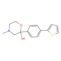 4-methyl-2-[4-(thiophen-2-yl)phenyl]morpholin-2-ol，Moligand™，阿拉丁