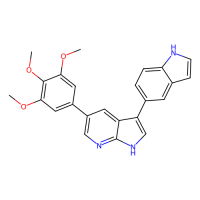5-[5-(3,4,5-trimethoxyphenyl)-1H-pyrrolo[2,3-b]pyridin-3-yl]-1H-indole，Moligand™，阿拉丁