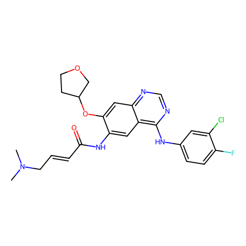 阿法蒂尼（BIBW2992），850140-72-6，10mM in DMSO，阿拉丁产品图