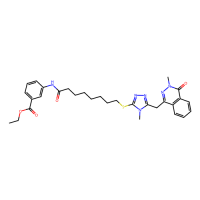 ethyl 3-[8-({4-methyl-5-[(3-methyl-4-oxo-3,4-dihydrophthalazin-1-yl)methyl]-4H-1,2,4-triazol-3-yl}sulfanyl)octanamido]benzoate，Moligand™，阿拉丁