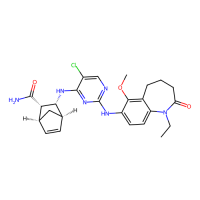 (1S,2S,3R,4R)-3-[[5-chloro-2-[(1-ethyl-6-methoxy-2-oxo-4,5-dihydro-3H-1-benzazepin-7-yl)amino]pyrimidin-4-yl]amino]bicyclo[2.2.1]hept-5-ene-2-carboxamide，Moligand™，阿拉丁