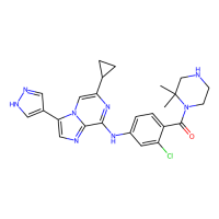 [2-chloro-4-[[6-cyclopropyl-3-(1H-pyrazol-4-yl)imidazo[1,2-a]pyrazin-8-yl]amino]phenyl]-(2,2-dimethylpiperazin-1-yl)methanone，Moligand™，阿拉丁
