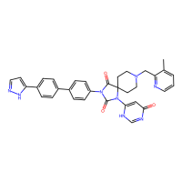 8-[(3-methylpyridin-2-yl)methyl]-1-(4-oxo-1H-pyrimidin-6-yl)-3-[4-[4-(1H-pyrazol-5-yl)phenyl]phenyl]-1,3,8-triazaspiro[4.5]decane-2,4-dione，Moligand™，阿拉丁