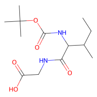 N-[叔丁氧羰基]-L-异亮氨酰甘氨酸，16257-05-9，≥97%，阿拉丁