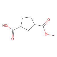(1S,3R)-顺式-3-(甲氧基羰基)环戊基-1-羧酸，96443-42-4，≥98%，阿拉丁