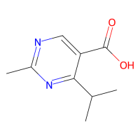 2-methyl-4-(propan-2-yl)pyrimidine-5-carboxylic acid,127958-08-1,97%,阿拉丁