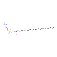 1-O-十七烷基-2-羟基-sn-甘油-3-磷酸胆碱,111858-52-7,≥99%,阿拉丁
