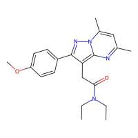 N,N-diethyl-2-(2-(4-methoxyphenyl)-5,7-dimethylpyrazolo[1,5-a]pyrimidin-3-yl)acetamide，386297-97-8，阿拉丁