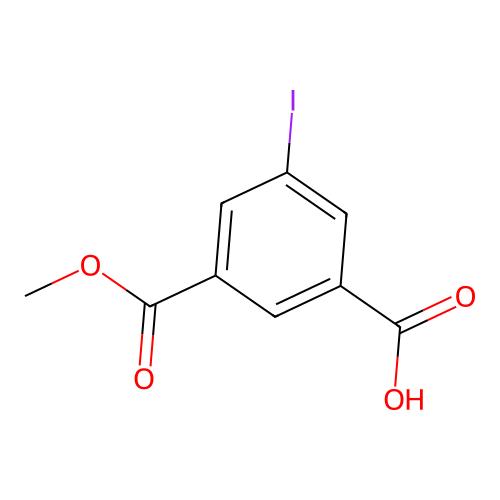 3-碘-5-(甲氧基羰基)苯甲酸,93116-99-5,≥95%,阿拉丁产品图