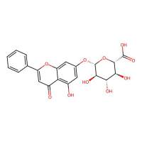 Chrysin-7-O-glucuronide，35775-49-6，≥99%，阿拉丁