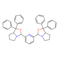 2,6-双[(2S,5S)-4,4-二苯基-1-氮杂-3-氧二环[3.3.0]辛烷-2-基]吡啶，1450841-27-6，≥90%(HPLC)，阿拉丁