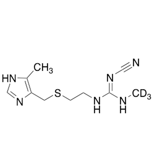 西咪替丁-d3（Cimetidine-d3），1185237-29-9，≥98%,≥98 atom% D，阿拉丁产品图