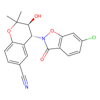 (3S,4R)-4-(6-chloro-3-oxo-1,2-benzoxazol-2-yl)-3-hydroxy-2,2-dimethyl-3,4-dihydrochromene-6-carbonitrile,Moligand™,阿拉丁