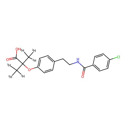 Bezafibrate-d6,1219802-74-0,≥98%,阿拉丁产品图