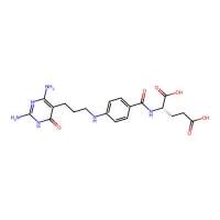 (2S)-2-[[4-[3-(2,6-diamino-4-oxo-1H-pyrimidin-5-yl)propylamino]benzoyl]amino]pentanedioic acid，118252-44-1，阿拉丁