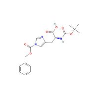 N-(叔丁氧基羰基)-N'(苄氧羰基)-L-组氨酸，50305-43-6，≥97%，阿拉丁