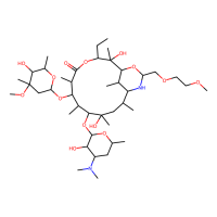 地红霉素,62013-04-1,10mM in DMSO,阿拉丁