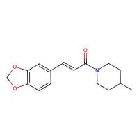 3-Benzo[1,3]dioxol-5-yl-1-(4-methyl-piperidin-1-yl)-propenone，290835-22-2，阿拉丁