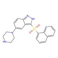1H-Indazole, 3-(1-naphthalenylsulfonyl)-5-(1-piperazinyl)-，744218-85-7，阿拉丁