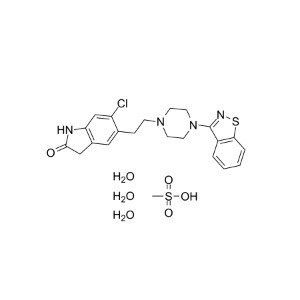 Ziprasidone mesylate trihydrate，199191-69-0，≥95%，阿拉丁产品图