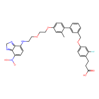 3-fluorophenoxymethyl]phenyl}-3-methylphenoxy)ethoxy]ethyl}amino)-2H-1,3-benzodiazol-4-yl](hydroxy)amino}oxidanyl，Moligand™，阿拉丁