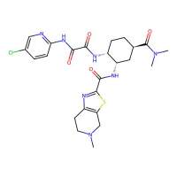 N-(5-chloro-2-pyridyl)-N'-[(1R,2S,4R)-4-(dimethylcarbamoyl)-2-[(5-methyl-6,7-dihydro-4H-thiazolo[5,4-c]pyridine-2-carbonyl)amino]cyclohexyl]oxamide，1255529-23-7，阿拉丁