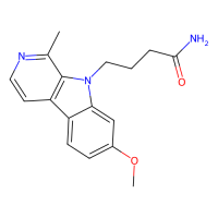 4-(7-methoxy-1-methylpyrido[3,4-b]indol-9-yl)butanamide，Moligand™，阿拉丁