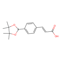4-(E-2-羧乙烯基)苯基硼酸频哪醇酯，1072944-97-8，≥98%，阿拉丁