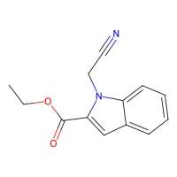 1H-Indole-2-carboxylic acid, 1-(cyanomethyl)-, ethyl ester,126718-04-5,阿拉丁