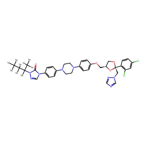 Itraconazole-d9,1309272-50-1,阿拉丁产品图